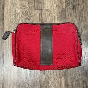 Coach signature toiletry beauty case 5094